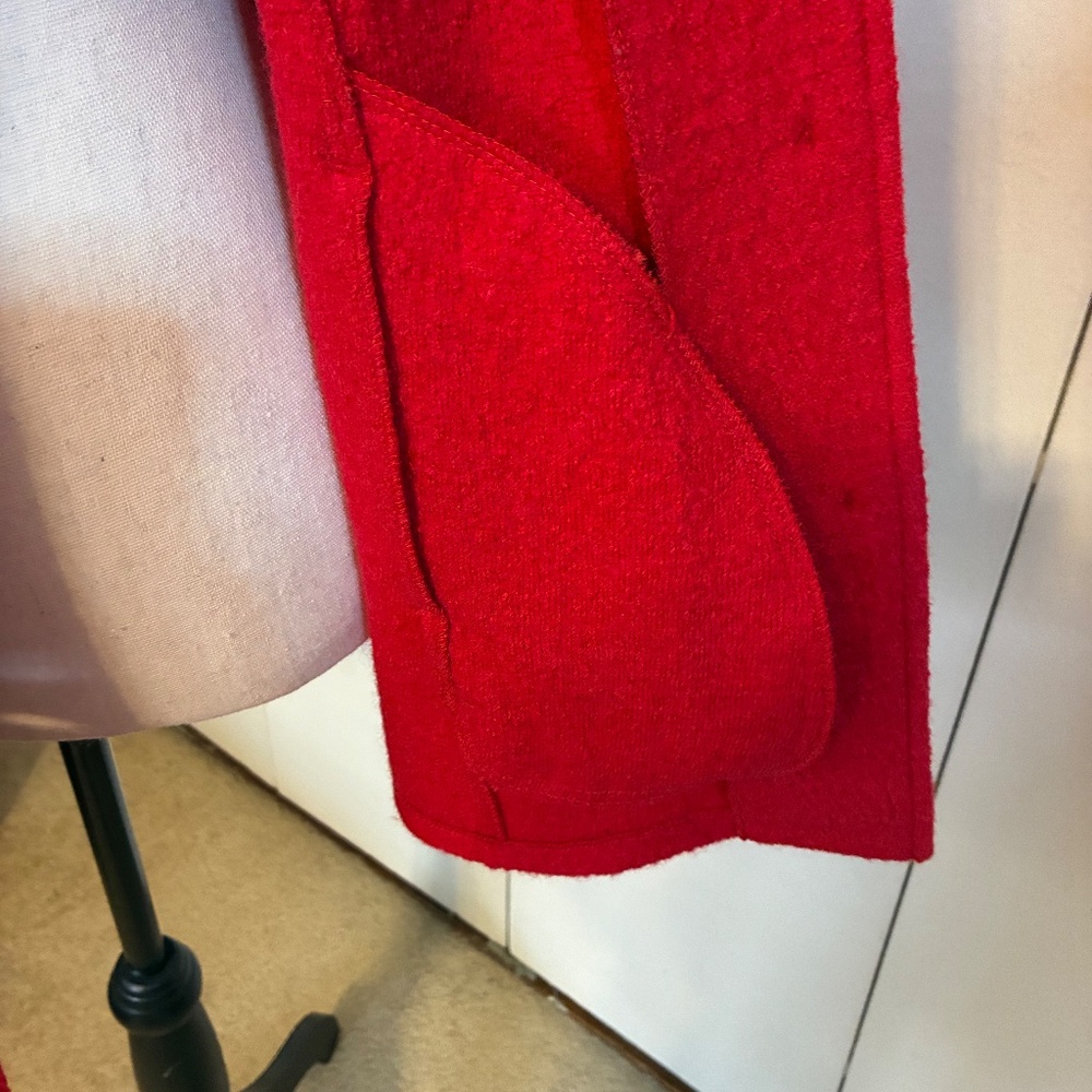 Appleseed's Red Boiled Wool Jacket - Picture 10 of 10